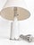 Elegant vintage porcelain table lamp by Royal Copenhagen, Denmark, dating from the Mid-Century period. The lamp features a...
