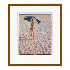 Girl on the Beach 1948 by Toni Frissell Framed C Print