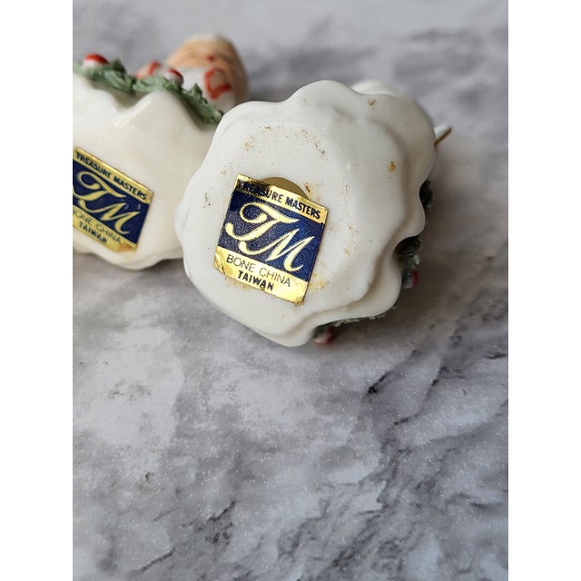 Vintage Napco Miniature Angels Bone China For Sale - Image 9 of 13