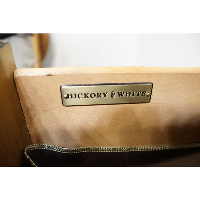 Hickory White Solid Banded Mahogany Contemporary Traditional 72" Sideboard Buffet For Sale - Image 10 of 14