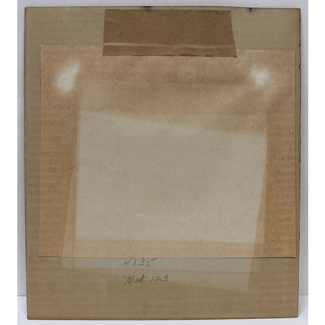 European Village Scene, Etching on Wood Paper, Pencil Signed, Early 20th Century For Sale In San Diego - Image 6 of 8