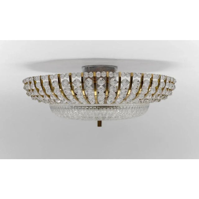 Mid-Century Modern Mid-Century Modern Ceiling Lamp by Emil Stejnar for Rupert Nikoll, 1960s For Sale - Image 3 of 11