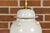 Asian Modern White Porcelain Lidded Urns on Gilded Bases - Pair For Sale - Image 12 of 12