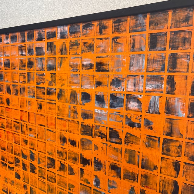 Contemporary Modern Abstract Painting on Canvas For Sale - Image 4 of 11