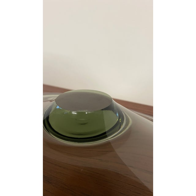 1960s Mid-Century Modern Smoked Glass Provence Dish by Per Lütken for Holmegaard, 1960s For Sale - Image 5 of 7