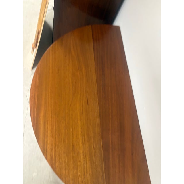 Early 20th Century Pair of Federal Style Demilune Mahogany Tables, Early 20th Century For Sale - Image 5 of 12