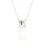 A distinctive Tiffany & Co. 1837 Collection oval loop pendant necklace crafted in sterling silver, featuring the...