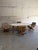 Outdoor Rattan Dining Set With Extension Round Table and 4 Swivel Chairs Mid-Century Modern 1970s For Sale - Image 9 of 12