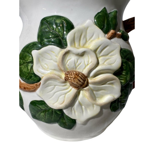 Mid-Century Modern Vintage Large Magnolia Pitcher For Sale - Image 3 of 10