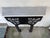 1920s 1920s French Art Deco Textured Iron Marble Top Console Table For Sale - Image 5 of 8