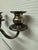 Silver Vintage Five Arm Pewter Candelabra For Sale - Image 8 of 12