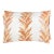 The House Of Scalamandré Chira Island Lumbar Pillow In Peach For Sale