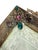 1930s Antique Empire Art Gold Jeweled Vanity Tray With Ivory Lace, Circa 1920s–1930s For Sale - Image 5 of 13