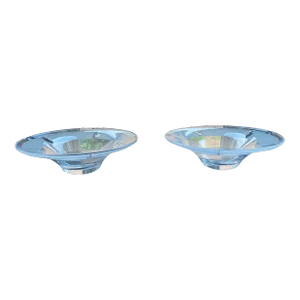 Decorative Glass Bowls (2) by Barbara Barry for Baker Furniture - Vintage Early 2000s