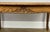 Vintage French Carved Oak Coffee Table with Glass Top For Sale - Image 12 of 14