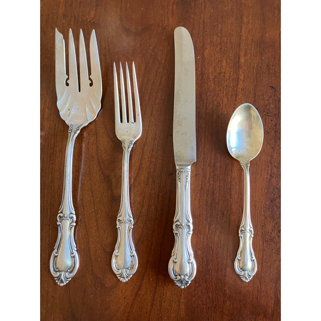 Traditional Mid 20th Century International Silver, Sterling Joan of Arc Set . For Sale - Image 3 of 12