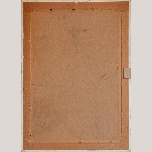 Interior Still Life with Vase and Chair, 1900s, Oil on Canvas, Framed For Sale - Image 6 of 7