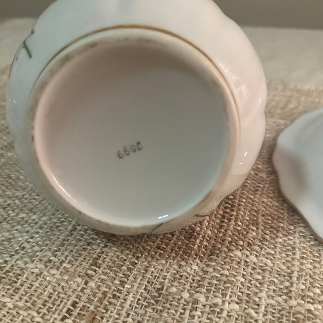 1980s Pitcher -- Vintage Floral Water Pitcher and Basin For Sale - Image 5 of 7