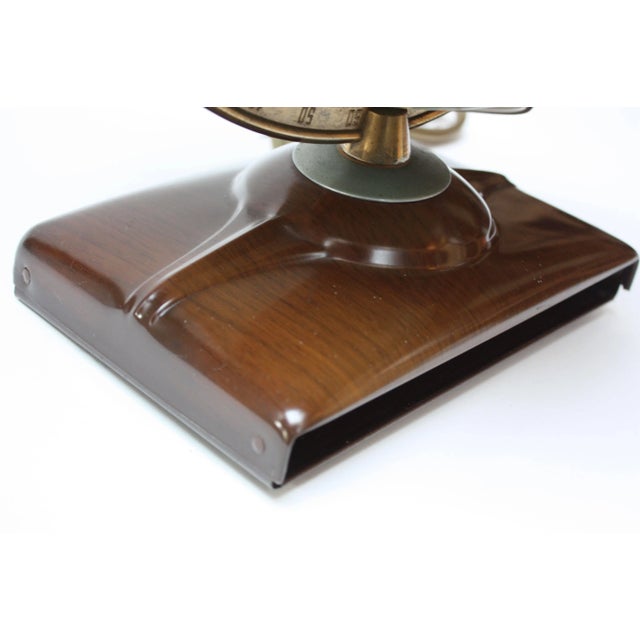 Blue 1950s Replogle Glass Illuminated Precision Globe For Sale - Image 8 of 11