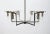 Chandelier with Chrome & Crystal Glass Tubes from Doria, 1970s For Sale - Image 12 of 13