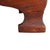 Wood American Empire Mahogany & Needlepoint Ottoman C1860 For Sale - Image 7 of 11