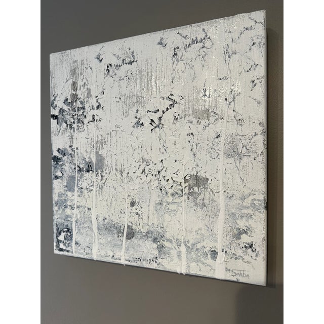 Modern Abstract Oil Painting, Signed For Sale - Image 4 of 11