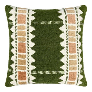 Scalamandre 24" x 24" Mistral Pillow in Everglade Sand For Sale