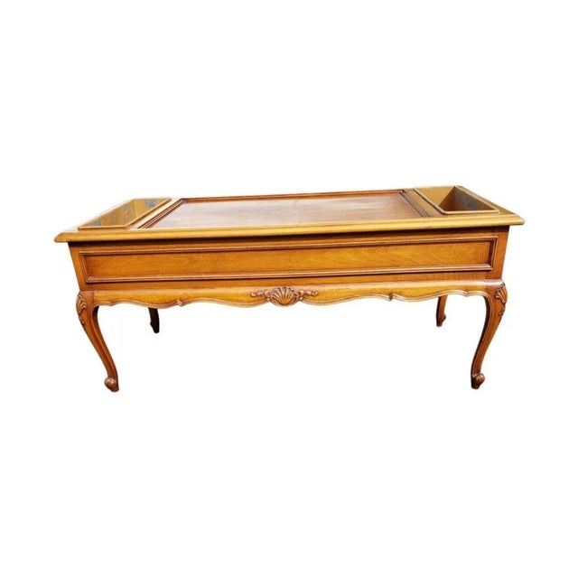 De Bournais French Provincial Rafraichissoir Cooler Cocktail Coffee Table For Sale - Image 9 of 9