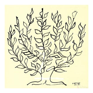 2014 Large Lithograph, "Le Buisson" by Henri Matisse For Sale