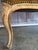 French Louis XV Style Tufted Bench - Caramel Leather For Sale - Image 11 of 14