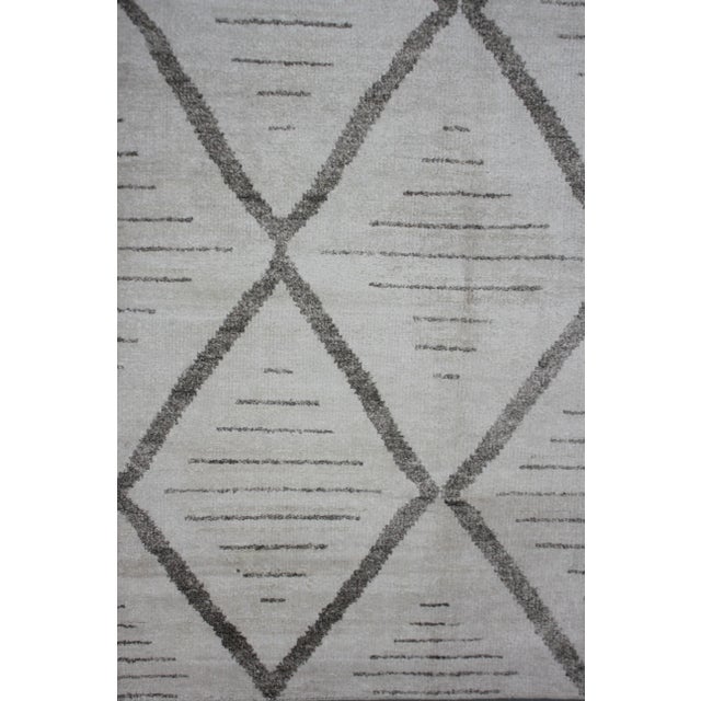 Hand Knotted Bamboo Rug by Aara Rugs Inc. - 8' X 10' For Sale - Image 4 of 5