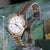 Rolex Datejust 16233 Two Tone Steel-18k Gold Ruby Diamond Bezel Vintage Watch For Sale - Image 9 of 17