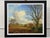 Wood 1985 Richard Woods Winter landscape with Seagulls on ploughed fields in the English Countryside For Sale - Image 7 of 15