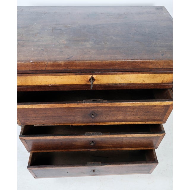 Mahogany Chest of Drawers by Louis Seize For Sale - Image 10 of 15
