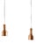 Mid-Century Swedish Copper Pendant Lamp by Hans-Agne Jakobsson, 1950s For Sale