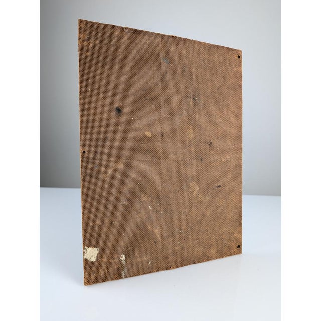 Einar Granum, Figurative Composition, 1950s, Oil on Board For Sale - Image 7 of 12