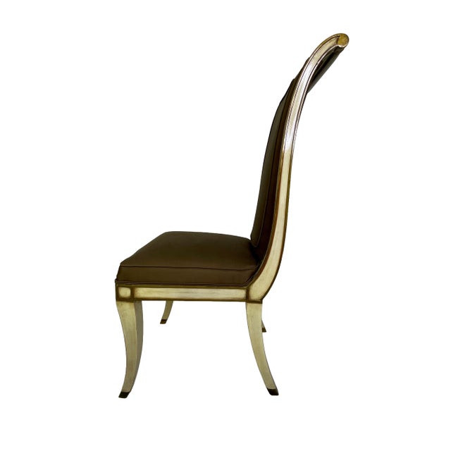 Mid-20th Century Directoire-Style Dining Chairs, Set of 6 For Sale In Los Angeles - Image 6 of 16