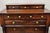 Traditional Antique American Empire Crotch Mahogany Step Back Tall Chest Dresser W/ Paw Feet For Sale - Image 3 of 12