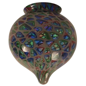 Murano Mosaic Glass Globe Shade