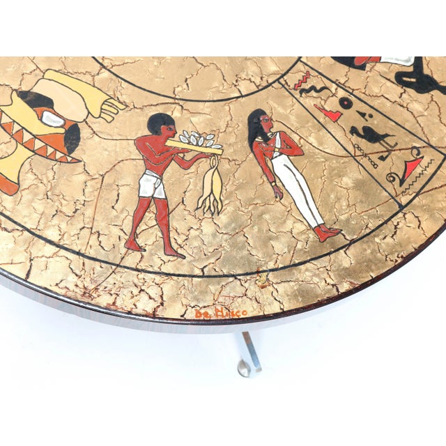 Mid-Century Modern Belgian Coffee Table with Tiles by Denisco, 1970s For Sale - Image 6 of 10