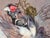 Paint Patric Coogan Still Life Bird Gouache Ion Board For Sale - Image 7 of 7