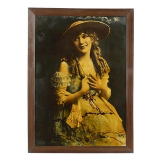 M. Kassel, Female Figure, 19th Century, Engraving, Framed For Sale
