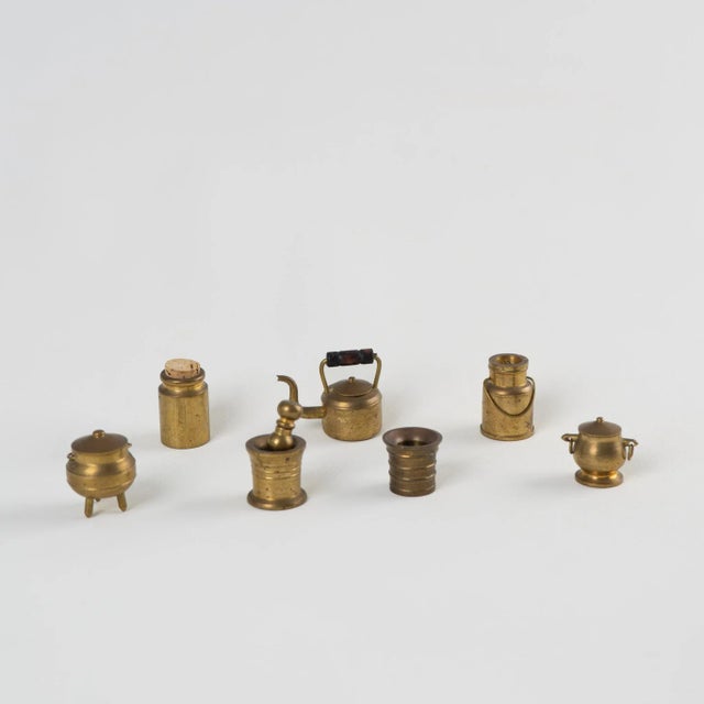Vintage Brass Temptations Miniature Collection For Sale - Image 9 of 12