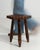 Late 20th Century 19th Century French Three-Legged Carved Wooden Stool For Sale - Image 5 of 9