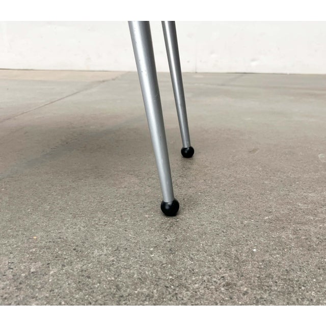 Postmodern Italian Green Side Chair, 1980s For Sale - Image 17 of 18