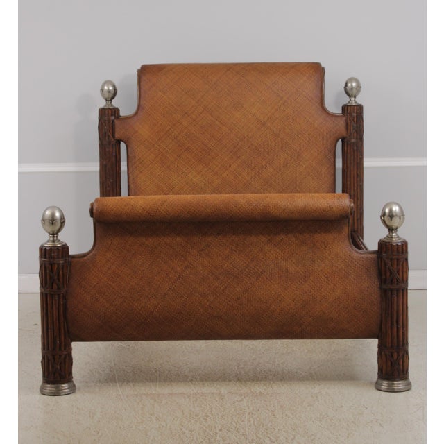 Age: Approx: 30 Years Old Details: Ernest Hemmingway Fine Carved Details High Quality Construction Large Impressive Bed...