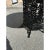 1940s 1940s French Art Deco Cast Iron Base Round Carrara Marble Top Dining Table For Sale - Image 5 of 13