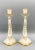 Metal 20th C. Lenox Cream & Gold Dolphin Candlesticks – A Pair – Coastal Glam For Sale - Image 7 of 13