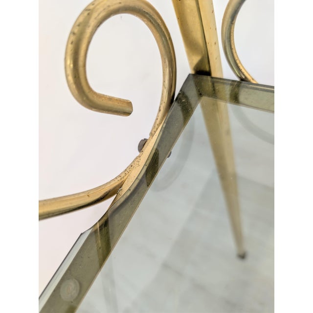 Hollywood Regency Brass Dressing Table, 1970s For Sale - Image 14 of 17