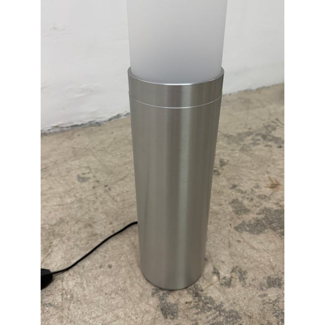 Metal Pablo Pardo Elise Tubular Acrylic and Aluminum Floor Lamp for Pablo For Sale - Image 7 of 17